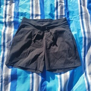 Tuff Athletics Hybrid Shorts Black Womens size Small Gym Workout Lulu Soft Yoga